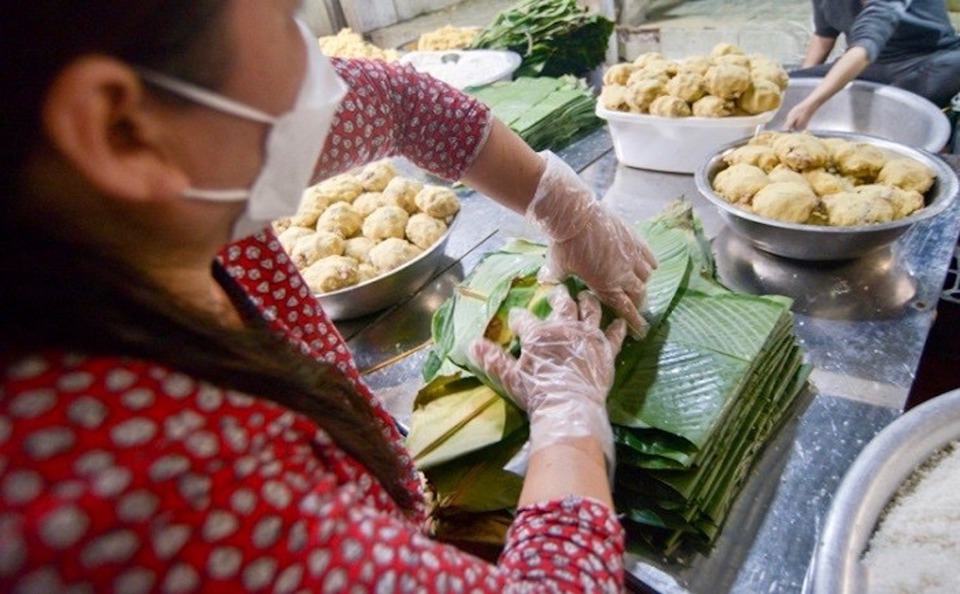 Nghề l&agrave;m b&aacute;nh chưng ng&agrave;y Tết ở l&agrave;ng Tranh Kh&uacute;c đ&atilde; c&oacute; từ rất l&acirc;u đời.