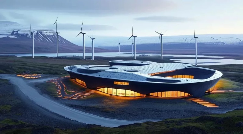 Iceland cũng th&uacute;c đẩy ph&aacute;t triển năng lượng điện gi&oacute;. Ảnh: Data Center News