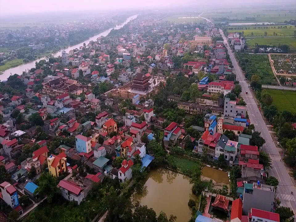 Diện mạo n&ocirc;ng th&ocirc;n huyện Mỹ Đức ng&agrave;y c&agrave;ng khởi sắc.