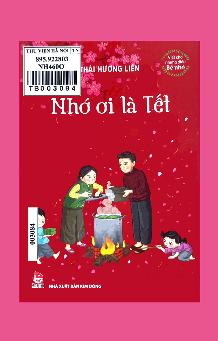 B&igrave;a cuốn s&aacute;ch "Nhớ ơi l&agrave; Tết".