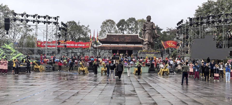 Đến nay, c&ocirc;ng t&aacute;c chuẩn bị cho Lễ hội G&ograve; Đống Đa đ&atilde; cơ bản ho&agrave;n th&agrave;nh.