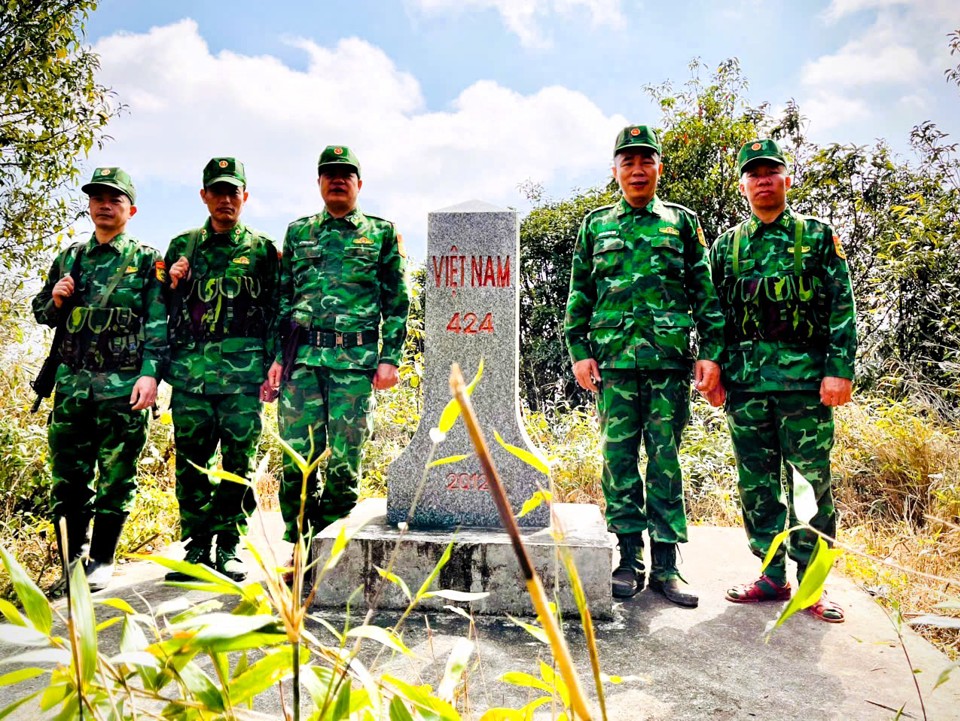 Lực lượng Bi&ecirc;n ph&ograve;ng Nậm C&agrave;n Bộ đội Bi&ecirc;n ph&ograve;ng Nghệ An tuần tra bi&ecirc;n giới dịp đầu Xu&acirc;n.&nbsp;