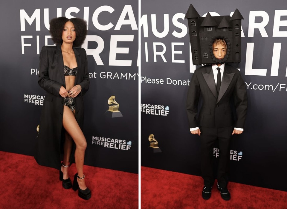 Chị em Willow Smith v&agrave; Jaden Smith. Ảnh: X