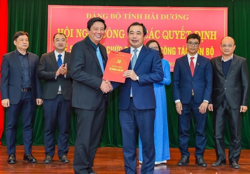 &Ocirc;ng Nguyễn Quang Ph&uacute;c, Ủy vi&ecirc;n Ban Thường vụ, Trưởng Ban Tuy&ecirc;n gi&aacute;o Tỉnh ủy được Ban Thường vụ Tỉnh ủy bổ nhiệm giữ chức Trưởng Ban Tuy&ecirc;n gi&aacute;o v&agrave; D&acirc;n vận Tỉnh ủy Hải Dương.&nbsp;