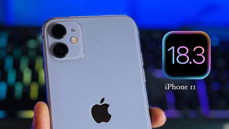 Apple bất ngờ ph&aacute;t h&agrave;nh phi&ecirc;n bản iOS 18.3 mới cho iPhone 11