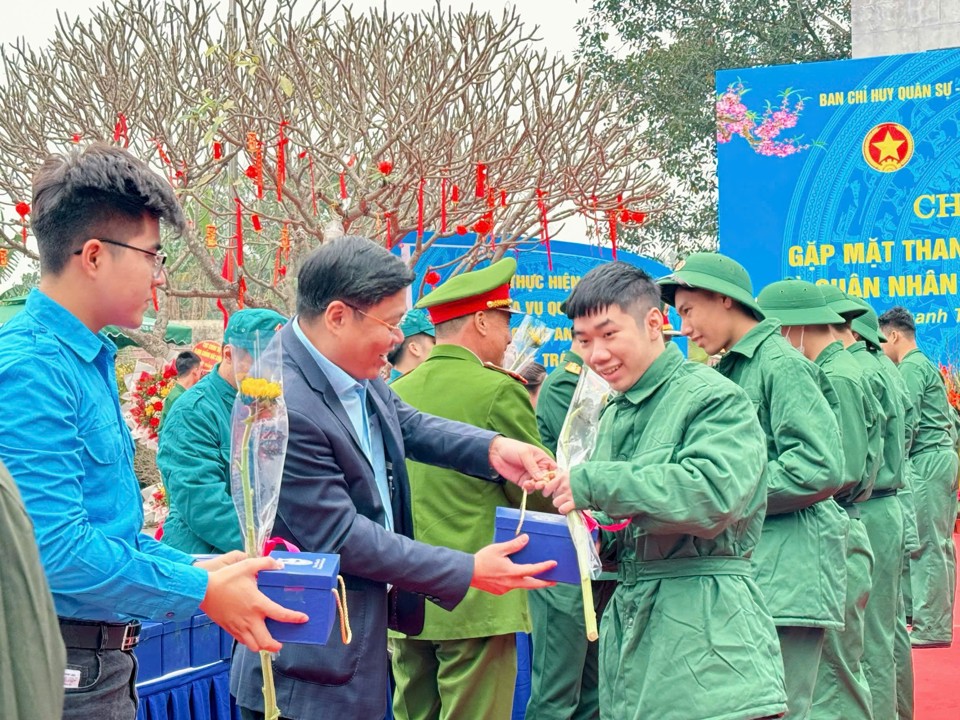 Tân binh Thanh Trì quyết tâm hoàn thành xuất sắc nhiệm vụ   - Ảnh 1