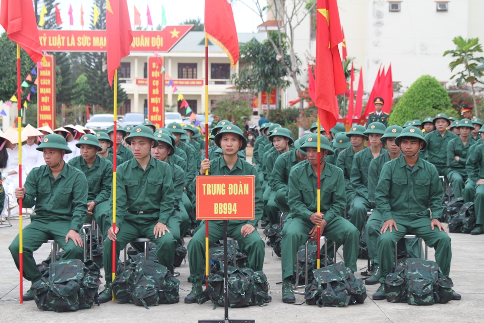 C&aacute;c t&acirc;n binh Đắk N&ocirc;ng sẵn s&agrave;ng l&ecirc;n đường nhập ngủ năm 2025.