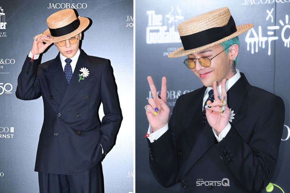 G-Dragon trở th&agrave;nh t&acirc;m điểm tại sự kiện Jacob &amp; Co. Ảnh: Naver