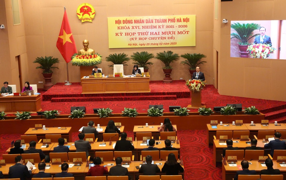 Quang cảnh Kỳ họp