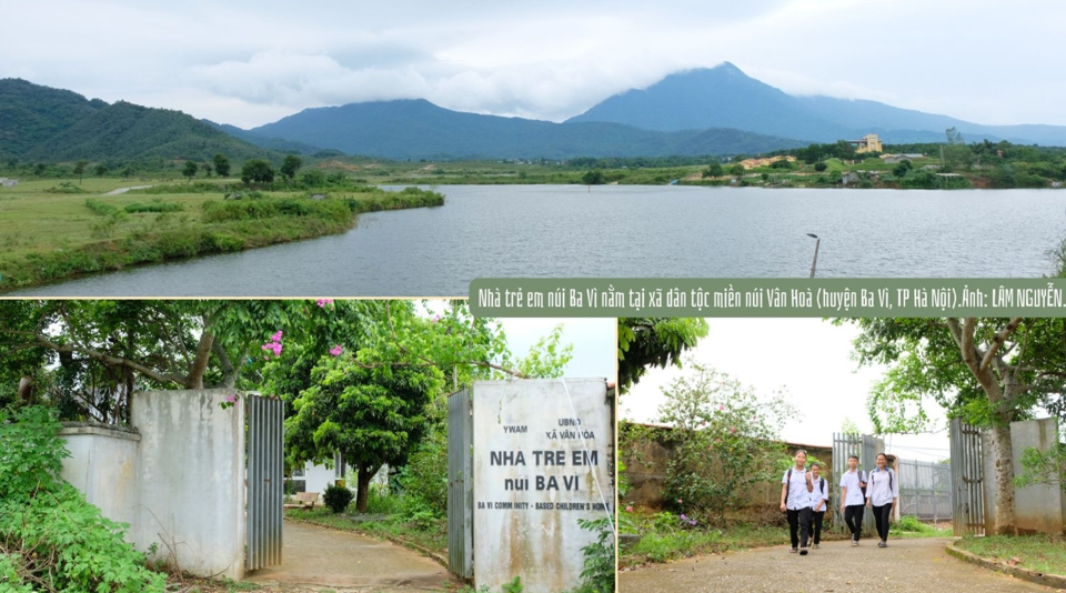 Dự &aacute;n Nh&agrave; trẻ em n&uacute;i Ba V&igrave;, x&atilde; V&acirc;n H&ograve;a, huyện Ba V&igrave;, TP H&agrave; Nội.