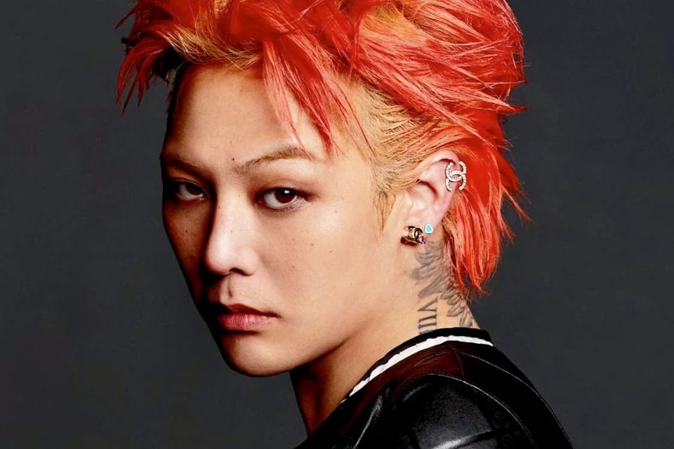 Nam ca sĩ, nhạc sĩ, nh&agrave; sản xuất &acirc;m nhạc G-Dragon (Big Bang). Ảnh: Vogue