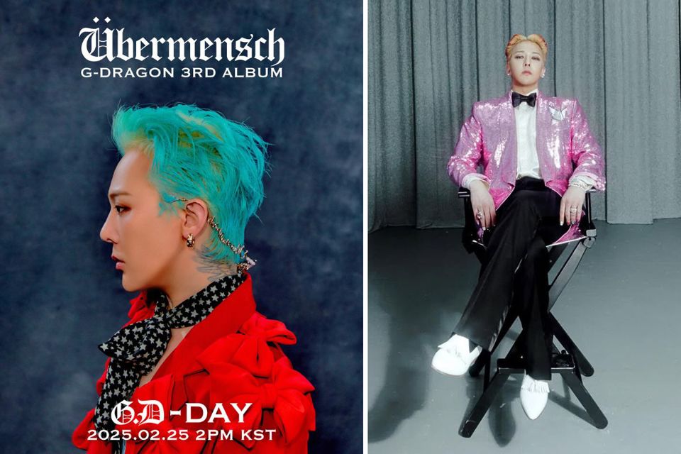 G-Dragon ph&aacute;t h&agrave;nh album "Ubermensch". Ảnh: Galaxy