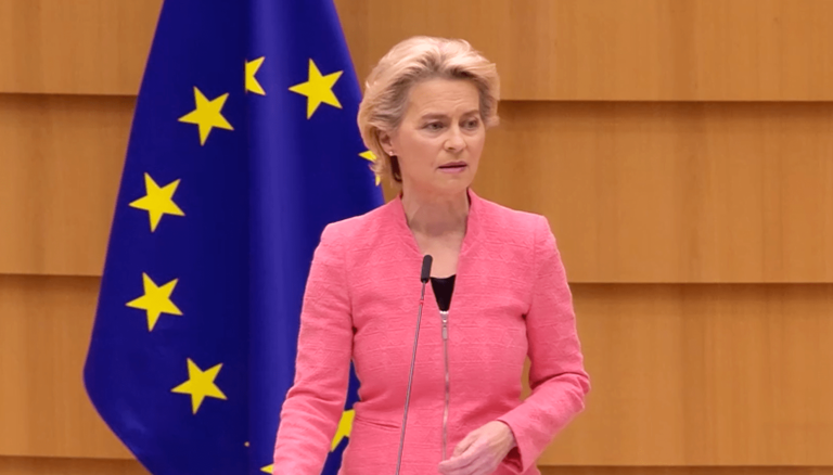 Chủ tịch Ủy ban ch&acirc;u &Acirc;u Ursula von der Leyen. Ảnh: Daily Post Nigeria