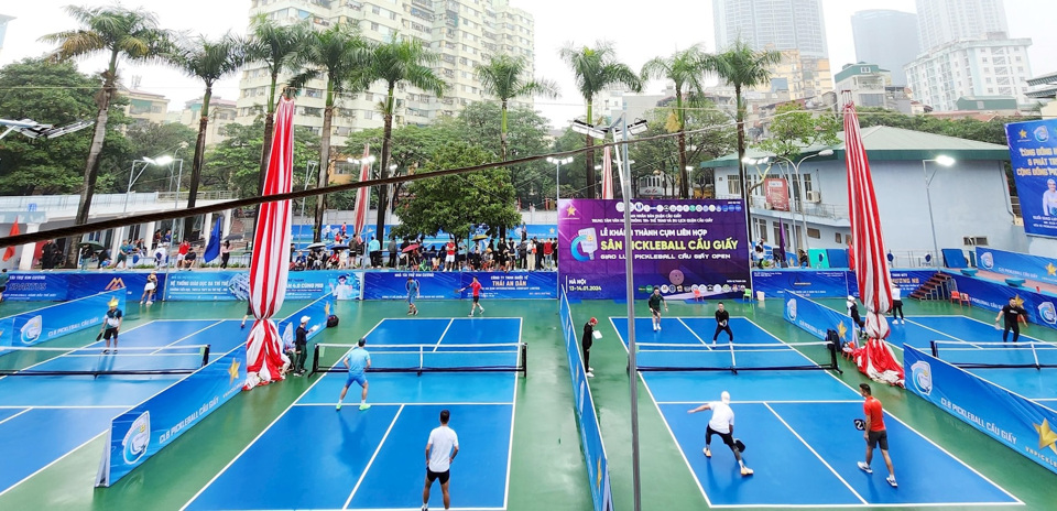 Các nội dung thi đấu Giải "Pickleball Báo Kinh tế & Đô thị lần thứ I-2025"