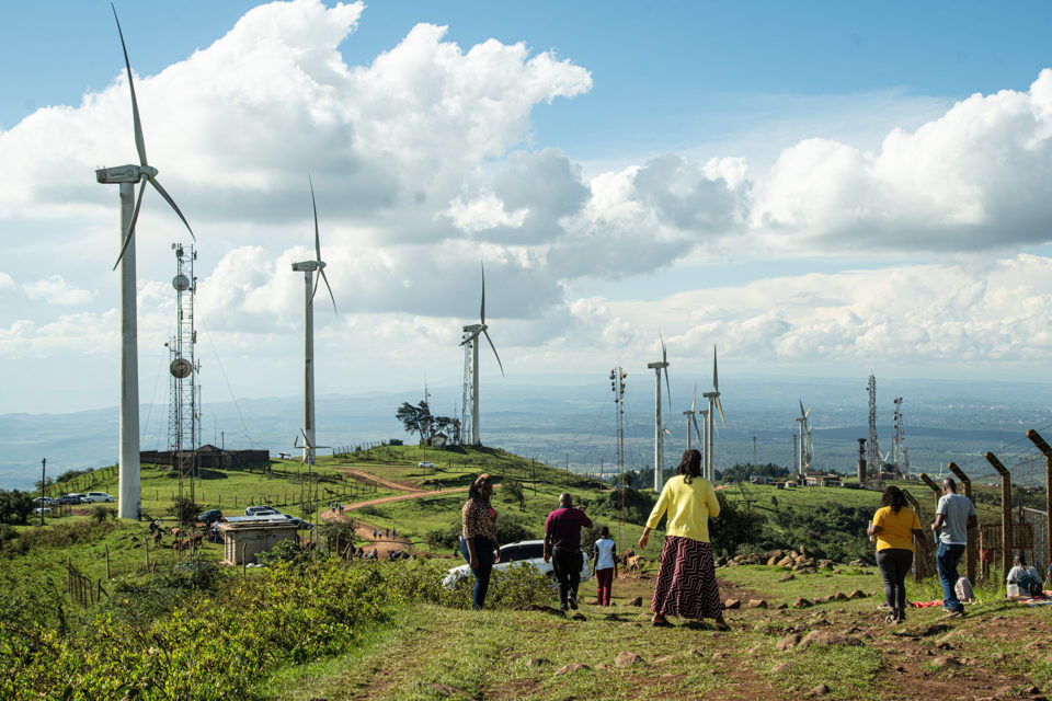 Trang trại điện gi&oacute; tại Nairobi Town, Kenya. Ảnh:&nbsp;Adobe Stock/Leonardo