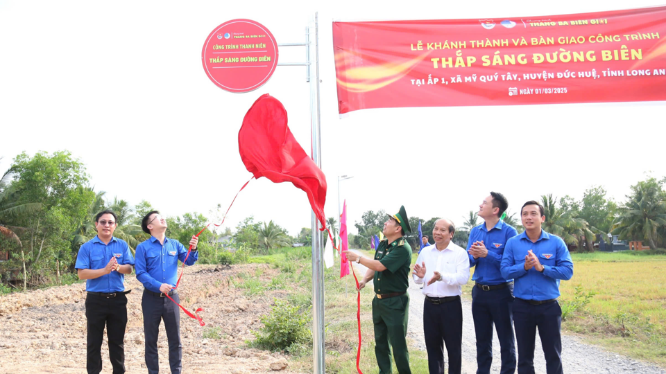 Một c&ocirc;ng tr&igrave;nh thanh ni&ecirc;n được b&agrave;n giao trong Th&aacute;ng Thanh ni&ecirc;n 2025 - Ảnh: L&acirc;m Hải