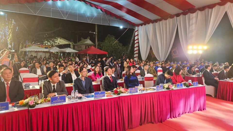 Delegates attending the ceremony.