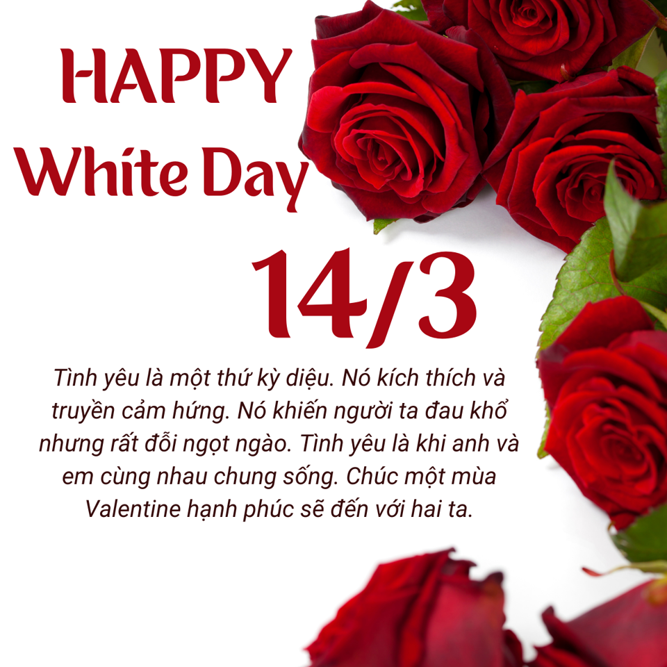 Valentine Trắng 14/3: thiệp chúc đẹp, ý nghĩa nhất năm 2025, ai tặng quà cho ai? - Ảnh 2