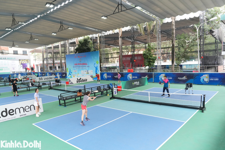 Lễ khai mạc Giải &ldquo;Pickleball B&aacute;o Kinh tế &amp; Đ&ocirc; thị lần thứ I &ndash; 2025&rdquo; sẽ diễn ra s&aacute;ng 15/3.