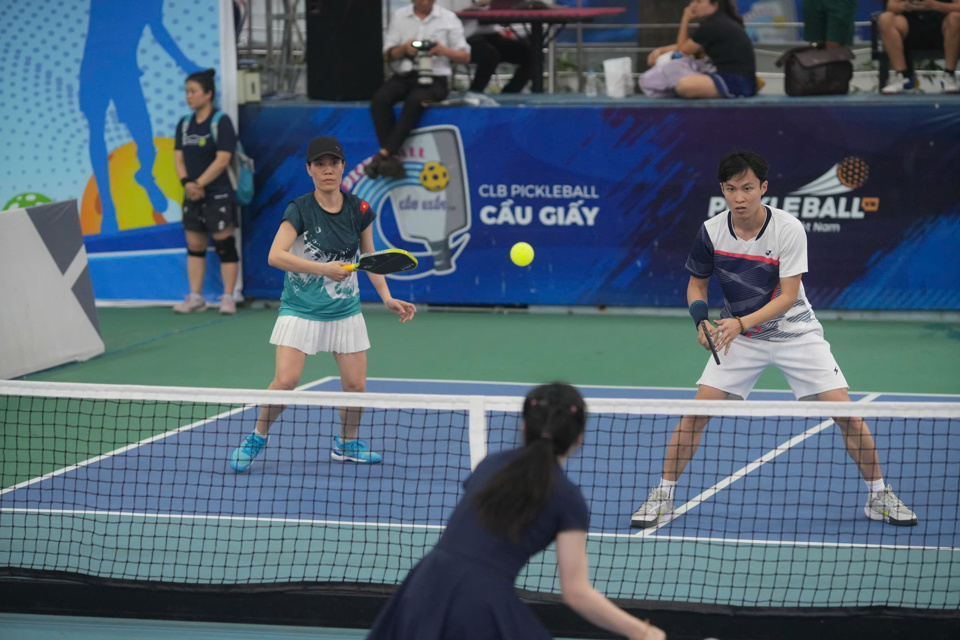 Những hình ảnh ấn tượng tại Giải Pickleball báo Kinh tế& Đô thị lần thứ 1-2025 - Ảnh 5