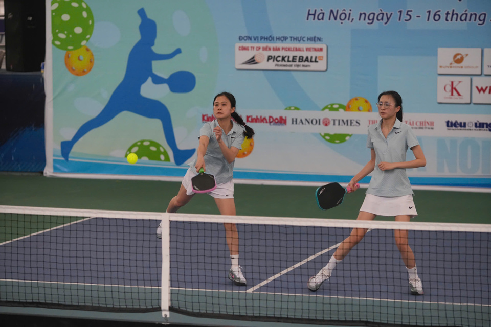 Những hình ảnh ấn tượng tại Giải Pickleball báo Kinh tế& Đô thị lần thứ 1-2025 - Ảnh 4