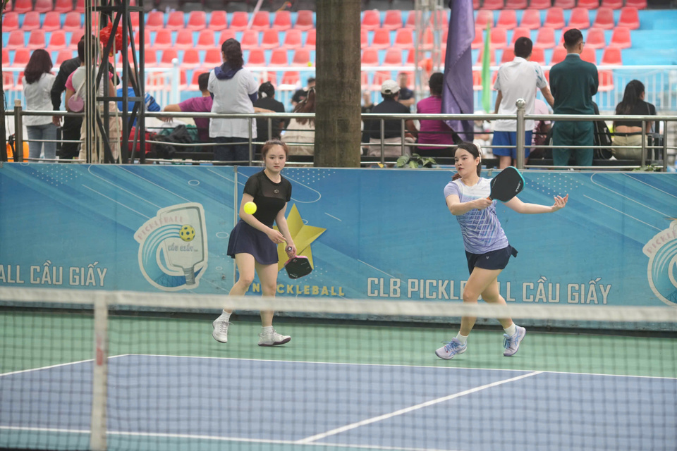 Những hình ảnh ấn tượng tại Giải Pickleball báo Kinh tế& Đô thị lần thứ 1-2025 - Ảnh 3