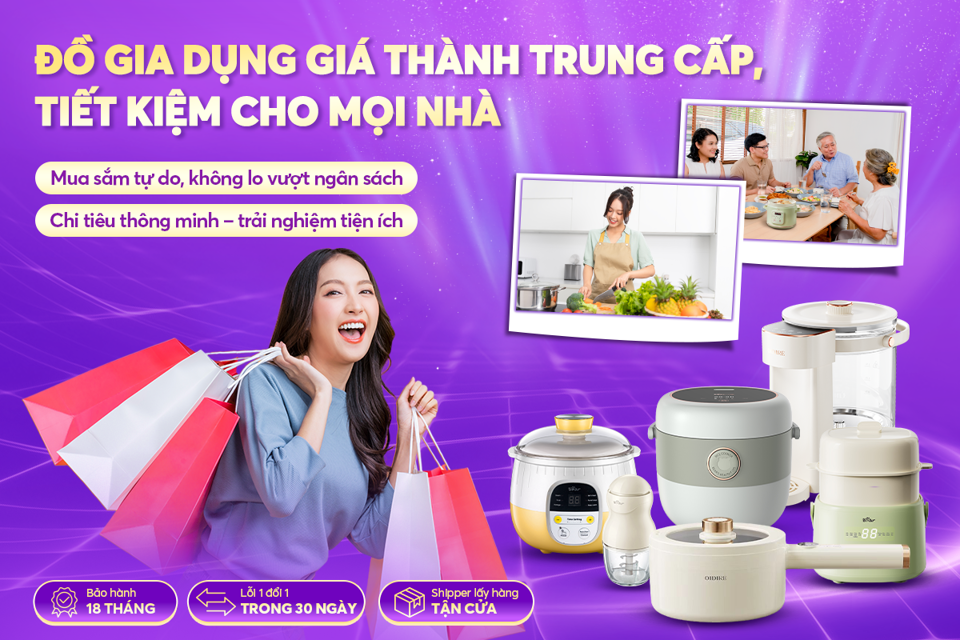 SUBE phân phối Bear - đồ gia dụng chất lượng, giá “mềm” cho mọi nhà 