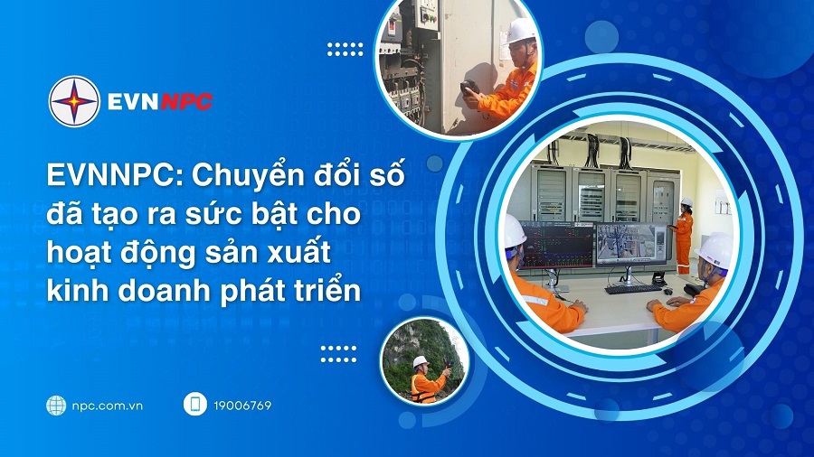 EVNNPC: Chuyển đổi số đã tạo ra sức bật cho hoạt động sản xuất kinh doanh - Ảnh 1