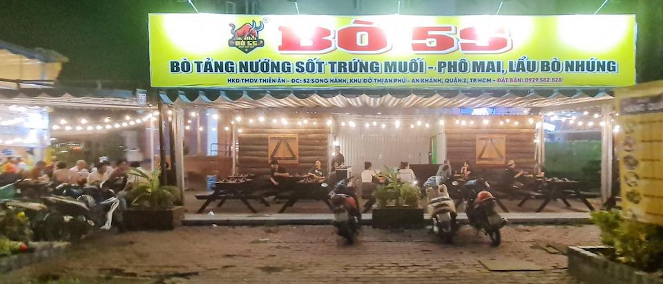 Qu&aacute;n b&ograve; 5S trước khi ch&aacute;y