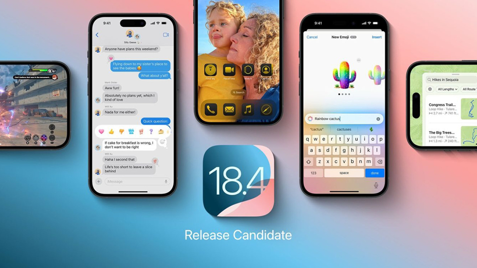 Apple phát hành iOS 18.4 RC